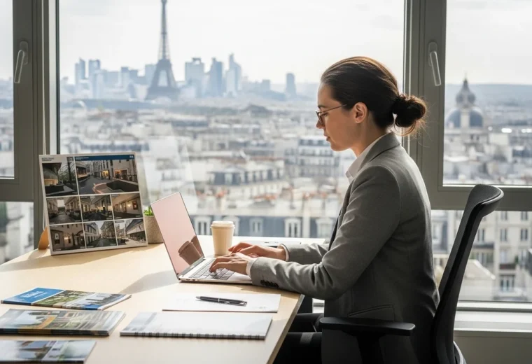 agent immobilier bureau