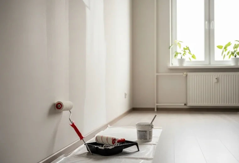 appartement bien eclaire peinture