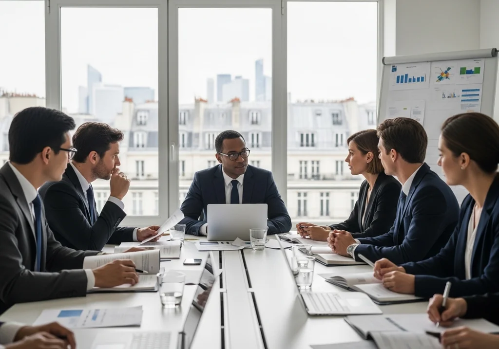 bureau professionnel discussion