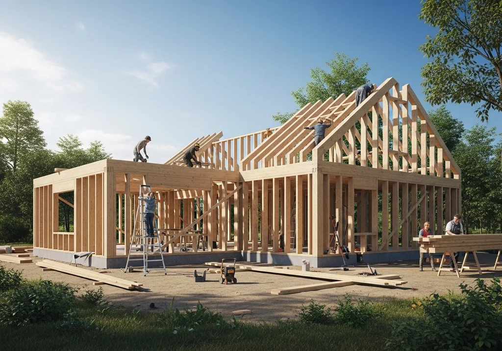 maison bois construction